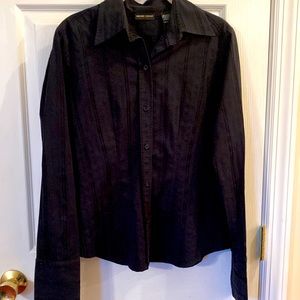 New York & Company women’s long sleeve button up blouse.